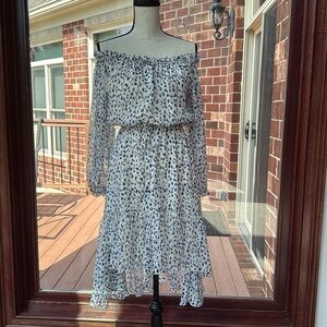 DVF Camila Animal Print Silk Dress